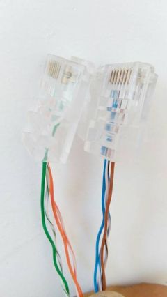网线A与B端接法详解 电视电脑直连指南